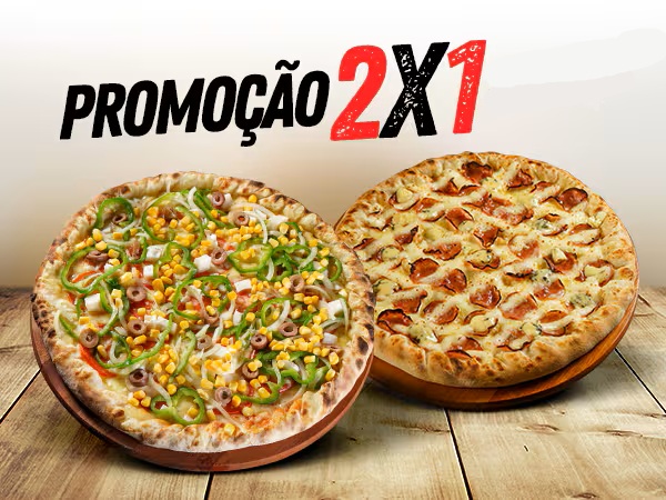 2 Pizza PP + 1 Refrigerante 2 Litros